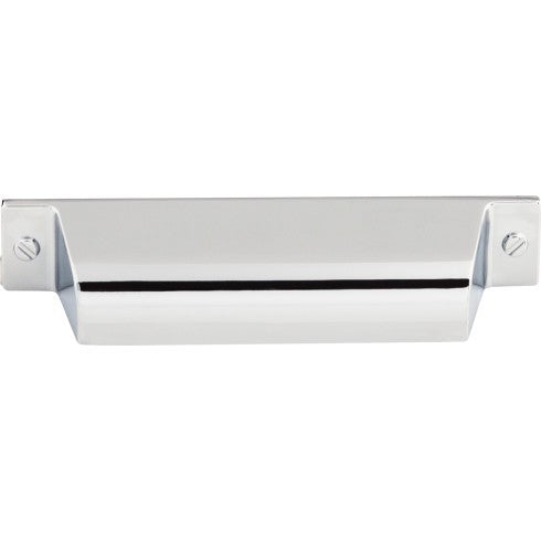 Top Knobs Channing Cup Pull 3 3/4" c-c in Polished Chrome