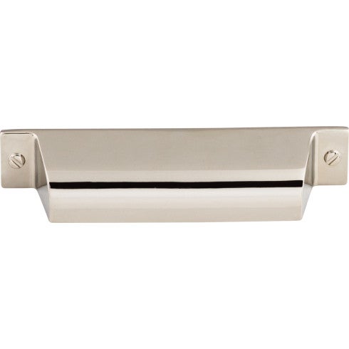 Top Knobs Channing Cup Pull 3 3/4" c-c in Polished Nickel