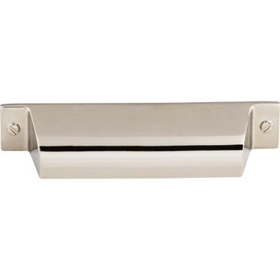 Top Knobs Channing Cup Pull 3 3/4" c-c in Polished Nickel