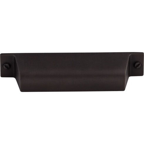 Top Knobs Channing Cup Pull 3 3/4" c-c in Sable