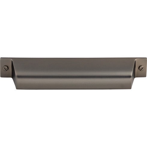 Top Knobs Channing Cup Pull 5" c-c in Ash Gray