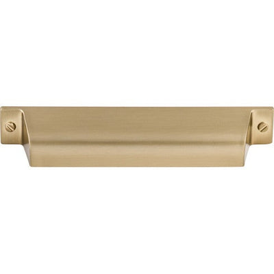 Top Knobs Channing Cup Pull 5" c-c in Honey Bronze