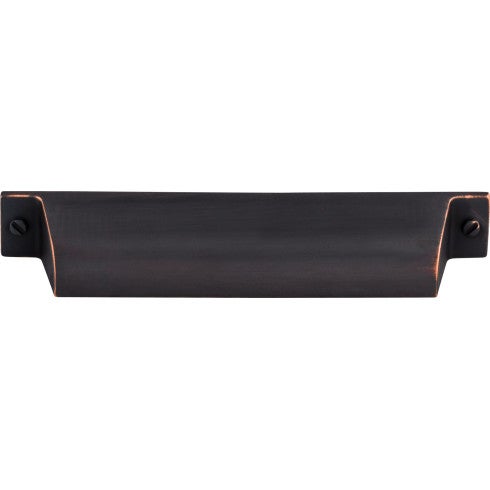 Top Knobs Channing Cup Pull 5" c-c in Umbrio