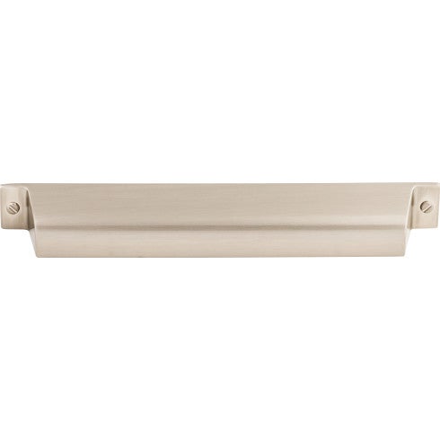 Top Knobs Channing Cup Pull 7" c-c in Brushed Satin Nickel