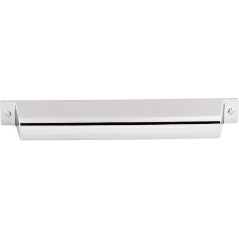 Top Knobs Channing Cup Pull 7" c-c in Polished Chrome