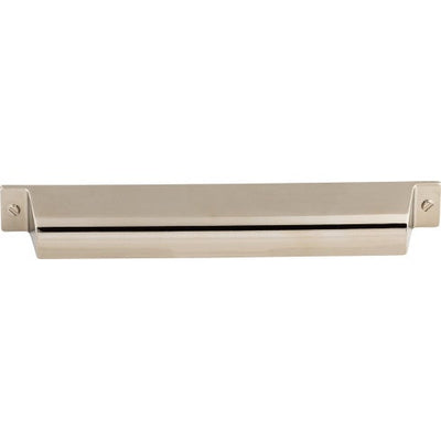 Top Knobs Channing Cup Pull 7" c-c in Polished Nickel