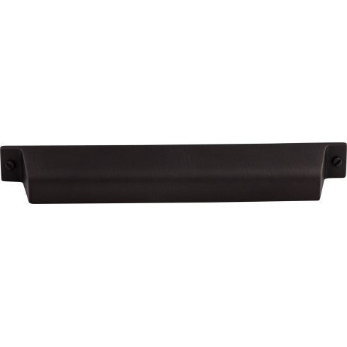 Top Knobs Channing Cup Pull 7" c-c in Sable