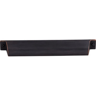 Top Knobs Channing Cup Pull 7" c-c in Umbrio