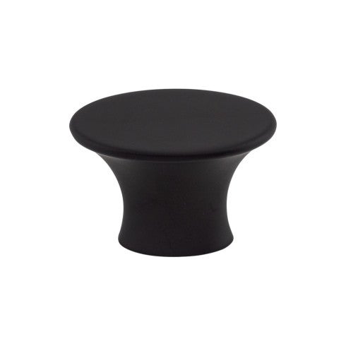 Top Knobs Edgewater Knob 1 5/16" in Flat Black