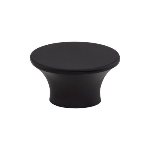 Top Knobs Edgewater Knob 1 1/2" in Flat Black