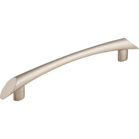 Top Knobs Edgewater Pull 5 1/16" c-c in Brushed Satin Nickel