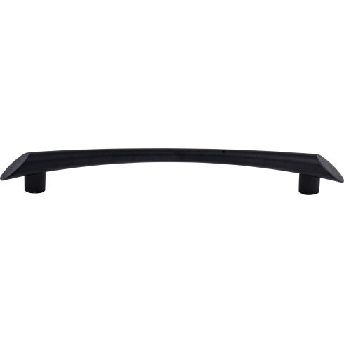 Top Knobs Edgewater Pull 6 5/16" c-c in Flat Black
