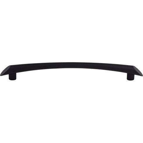 Top Knobs Edgewater Pull 7 9/16" c-c in Flat Black