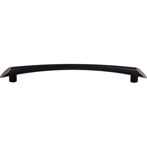 Top Knobs Edgewater Pull 7 9/16" c-c in Tuscan Bronze