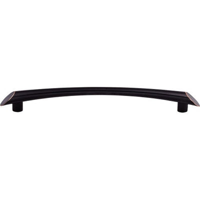 Top Knobs Edgewater Pull 7 9/16" c-c in Tuscan Bronze