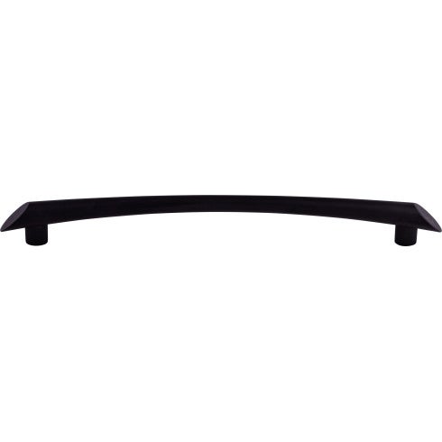 Top Knobs Edgewater Pull 9" c-c in Flat Black