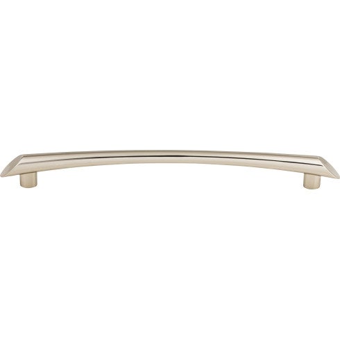 Top Knobs Edgewater Pull 9" c-c in Polished Nickel