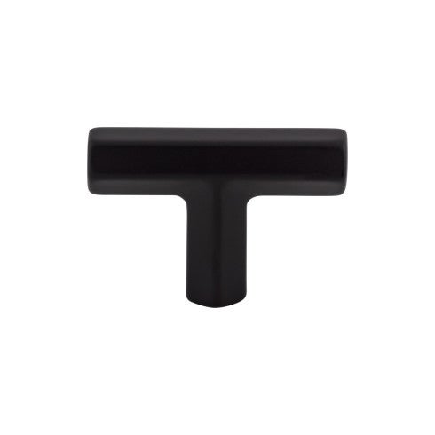 Top Knobs Lydia T Shape Knob 1 3/4" in Flat Black