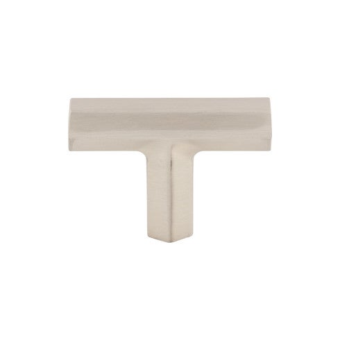 Top Knobs Lydia T Shape Knob 1 3/4" in Brushed Satin Nickel