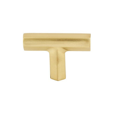 Top Knobs Lydia T Shape Knob 1 3/4" in Honey Bronze