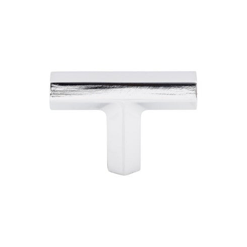 Top Knobs Lydia T Shape Knob 1 3/4" in Polished Chrome