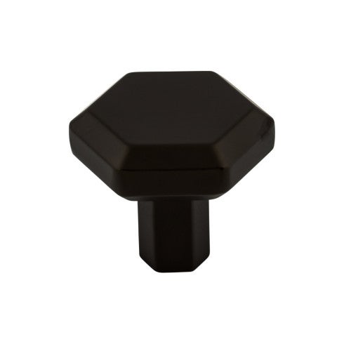 Top Knobs Lydia Knob 1 1/4" in Flat Black