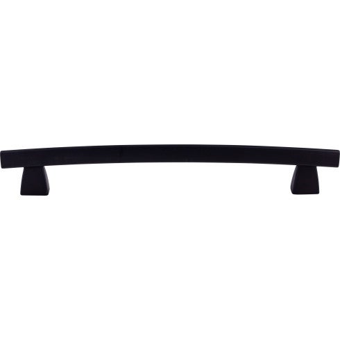Top Knobs Arched Pull 12" c-c Appliance Pull in Flat Black