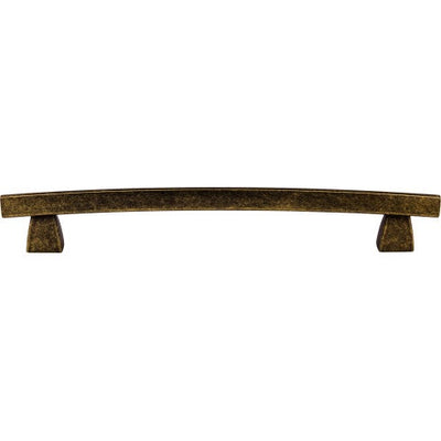 Top Knobs Arched Pull 12" c-c Appliance Pull in German Bronze