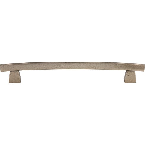 Top Knobs Arched Pull 12" c-c Appliance Pull in Pewter Antique