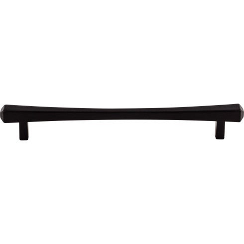 Top Knobs Juliet Pull 7 9/16" c-c in Flat Black