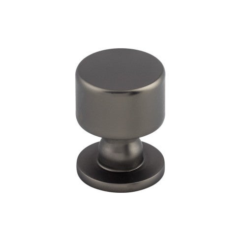 Top Knobs Lily Knob 1" in Ash Gray