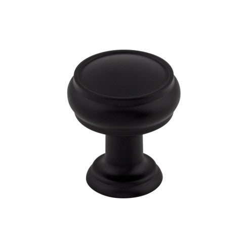 Top Knobs Eden Knob 1" in Flat Black
