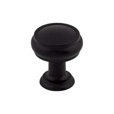 Top Knobs Eden Knob 1" in Flat Black