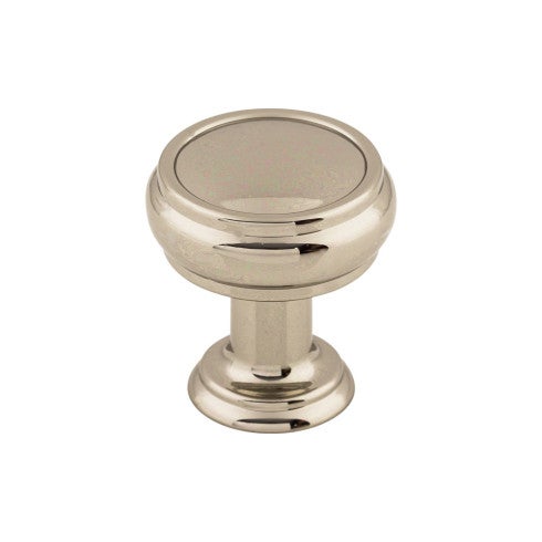 Top Knobs Eden Knob 1" in Polished Nickel