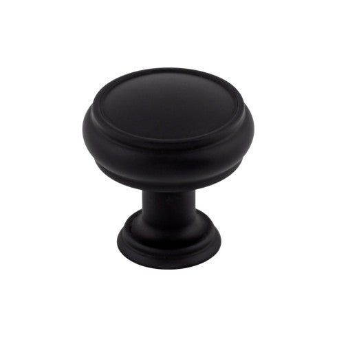 Top Knobs Eden Knob 1 3/16" in Flat Black