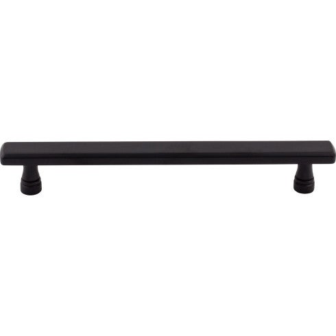 Top Knobs Kingsbridge Pull 6 5/16" c-c in Flat Black