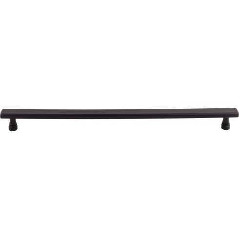 Top Knobs Kingsbridge Pull 12" c-c in Flat Black