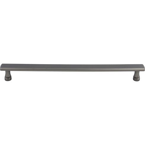 Top Knobs Kingsbridge Pull 12" c-c Appliance Pull in Ash Gray