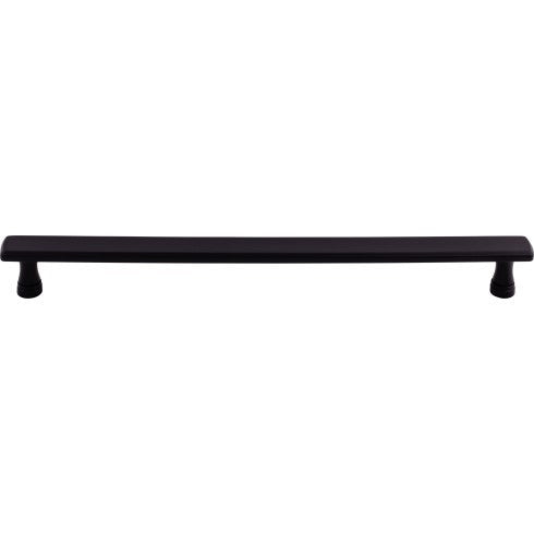 Top Knobs Kingsbridge Pull 12" c-c Appliance Pull in Flat Black
