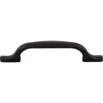 Top Knobs Torbay Pull 3 3/4" c-c in Flat Black