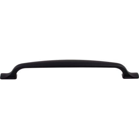 Top Knobs Torbay Pull 7 9/16" c-c in Flat Black