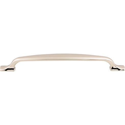 Top Knobs Torbay Pull 7 9/16" c-c in Polished Nickel