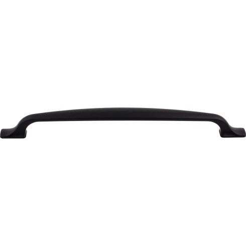 Top Knobs Torbay Pull 8 13/16" c-c in Flat Black