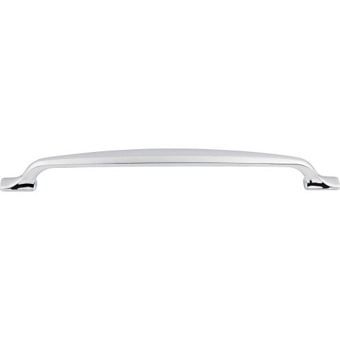 Top Knobs Torbay Pull 8 13/16" c-c in Polished Chrome