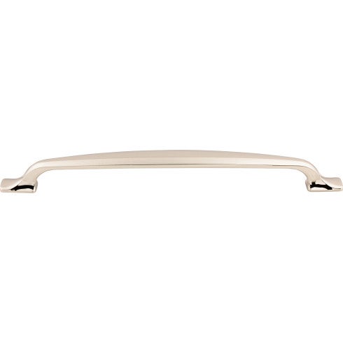 Top Knobs Torbay Pull 8 13/16" c-c in Polished Nickel