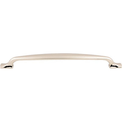 Top Knobs Torbay Pull 8 13/16" c-c in Polished Nickel