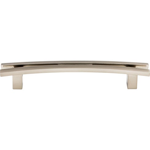 Top Knobs Flared Pull 5" c-c in Brushed Satin Nickel