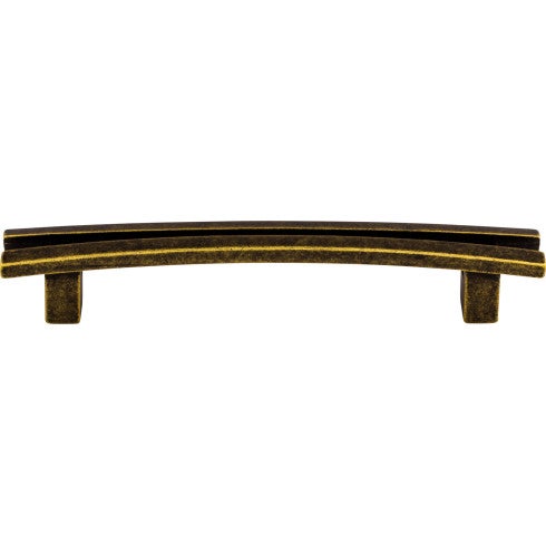 Top Knobs Flared Pull 5" c-c in German Bronze