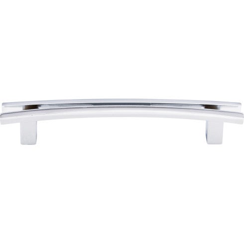 Top Knobs Flared Pull 5" c-c in Polished Chrome