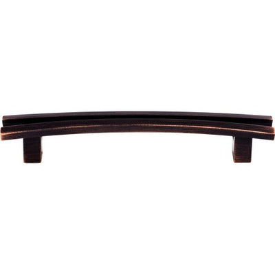 Top Knobs Flared Pull 5" c-c in Tuscan Bronze